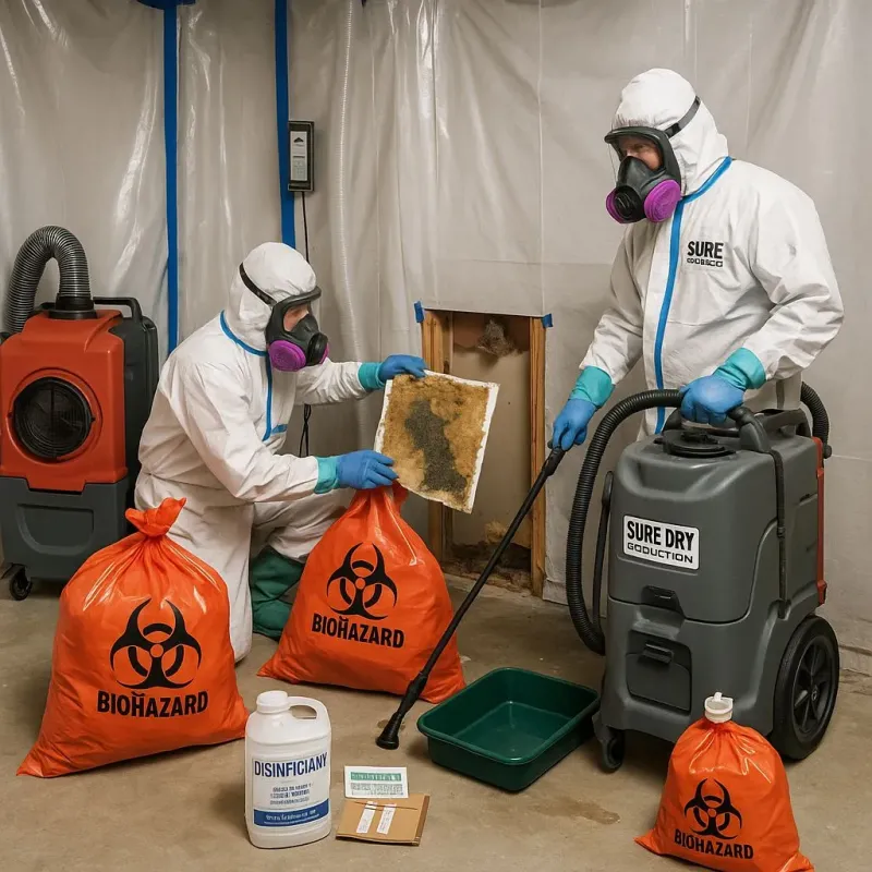Contaminated Water Handling Protocols process in Marksville, LA
